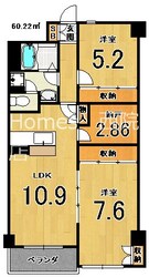 シャルレ4番館の物件間取画像